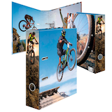 Artikelbild 1 für HERMA Motivordner Mountain Bike 7,0 cm DIN A4, 1 St., Artikelnummer 689549