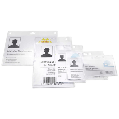 Artikelbild 5 für EICHNER Ausweishüllen transparent A7 hoch, 200 St., Artikelnummer 703779