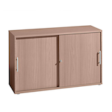 Artikelbild 1 für HAMMERBACHER Schiebetürenschrank, V1752S/N/N/RE nussbaum 1 Fachboden 120,0 x 40,0 x 74,8 cm, Artikelnummer 978023