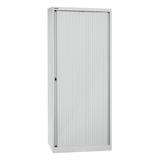 Artikelbild 1 für BISLEY Rollladenschrank lichtgrau 4 Fachböden 80,0 x 43,0 x 198,0 cm, Artikelnummer 923912