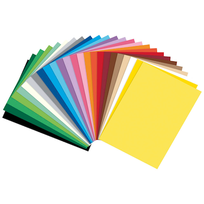 Artikelbild 2 für folia Tonpapier farbsortiert 130 g/qm 100 Blatt, Artikelnummer 479283