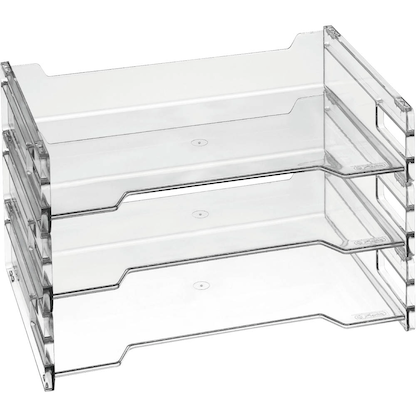 Artikelbild 2 für herlitz Briefablagen transparent DIN A4, 3 St., Artikelnummer 275699