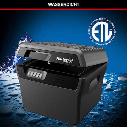 Artikelbild 4 für Master Lock® Dokumentenkassette feuerfest FHW40300EURHRO DIN A4 Elektronikschloss, Artikelnummer 727782