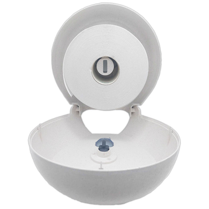 Artikelbild 3 für Green Hygiene® Toilettenpapierspender RIESENRAD weiß-meliert Kunststoff, 1 St., Artikelnummer 201796