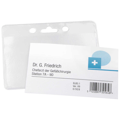 Artikelbild 3 für EICHNER Ausweishüllen transparent EC-Karte, 200 St., Artikelnummer 704342