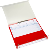 Artikelbild 1 für BOI Patienten-Dokumentations-Hängemappe 2-Ringe Click 2 Stationär rot Boden: 2,5 cm, 1 St., Artikelnummer 666807