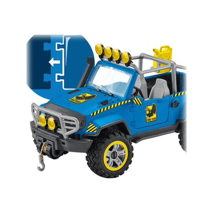 Artikelbild 8 für Schleich® Dinosaurs 41464 Geländewagen mit Dino-Außenposten Spielfiguren-Set, Artikelnummer 346381