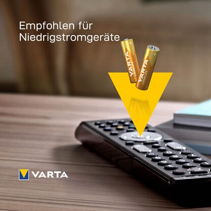 Artikelbild 5 für VARTA Batterien LONGLIFE Alkali-Mangan Mignon AA 1,5 V, 4 St., Artikelnummer 399442