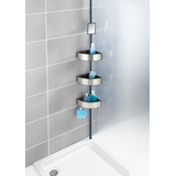 Artikelbild 1 für WENKO Teleskop-Duschregal Premium Big Black schwarz 27,5 x 20,0 x 70,0-260,0 cm, Artikelnummer 803811