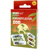 Artikelbild 1 für WUNDmed® Pflaster Zoo 02-064 bunt normal & klein 1,9 cm x normal 6,3 cm; klein 3,8 cm cm, 10 St., Artikelnummer 470326