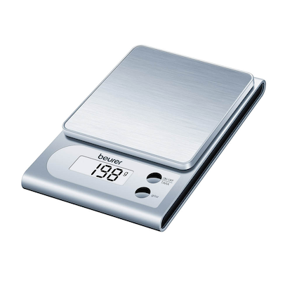 Artikelbild für beurer Küchenwaage KS 22 silber für max. 3,0 kg, Artikelnummer 106581