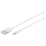 Artikelbild 1 für goobay USB 2.0 A/Lightning Kabel 1,0 m weiß, 1 St., Artikelnummer 284594