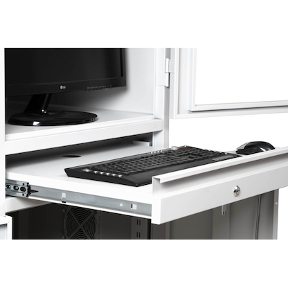 Artikelbild 5 für Gürkan PC-Schrank grau, Artikelnummer 564664