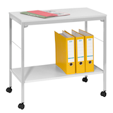 Artikelbild 1 für HAMMERBACHER Bürowagen grau 2 Ebenen 73,5 x 40,0 x 72,0 cm, Artikelnummer 702217