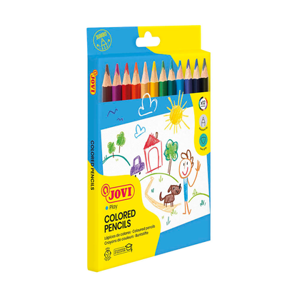 Artikelbild 2 für JOVI Buntstifte farbsortiert, 12 St., Artikelnummer 321717