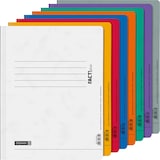 Artikelbild 1 für BRUNNEN Schnellhefter FACT!plus Karton farbsortiert DIN A4, 8 St., Artikelnummer 368146