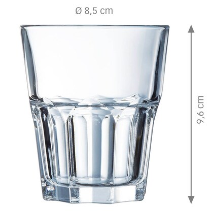 Artikelbild 2 für ARCOROC Whiskygläser Granity 275,0 ml, 6 St., Artikelnummer 981237