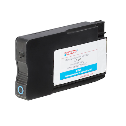 Artikelbild 3 für edding EDD-343 cyan Druckerpatrone kompatibel zu HP 951XL (CN046AE), Artikelnummer 283320