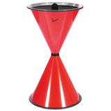 Artikelbild 1 für TKG Diabolo Standaschenbecher rot, 1 St., Artikelnummer 406924