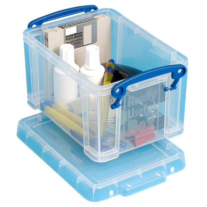 Artikelbild 8 für Really Useful Box Aufbewahrungsbox 1,6 l transparent 19,5 x 13,5 x 11,0 cm, 1 St., Artikelnummer 253815