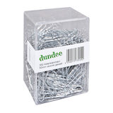 Artikelbild 1 für dundee Aktenklammern silber glanzverzinkt, 350 St., Artikelnummer 422404