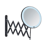 Artikelbild 1 für WENKO Wand-Kosmetikspiegel beleuchtet Barona schwarz, Artikelnummer 815347