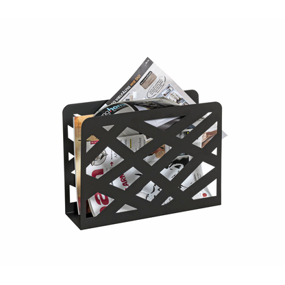 Artikelbild 4 für HAKU Möbel Zeitungsständer 44596 schwarz Metall, DIN A4, Artikelnummer 552903