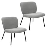 Artikelbild 1 für meet powered by PAPERFLOW Sessel TWIST grau schwarz Stoff 60,0 x 53,0 x 82,0 cm, 1 St., Artikelnummer 590418