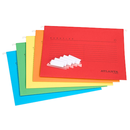 Artikelbild 7 für Jalema Hängeregistraturkorb mit Mappen Silky Touch schwarz, Artikelnummer 193892