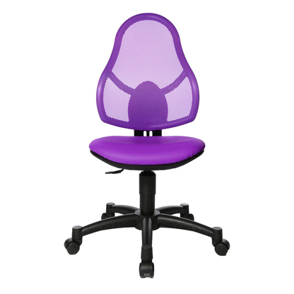 Artikelbild 2 für Topstar Kinderdrehstuhl Open Art® Junior, 71430 S07 Stoff lila, Gestell silber, Artikelnummer 571497