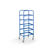Artikelbild 1 für Rollcart Kommissionierwagen 16-4400 blau 41,0 x 61,0 x 157,0 cm, Artikelnummer 656342