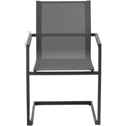 Artikelbild 4 für Garden Pleasure Gartenstühle mit Armlehnen SOPHIA anthrazit, 4 St., Artikelnummer 135034