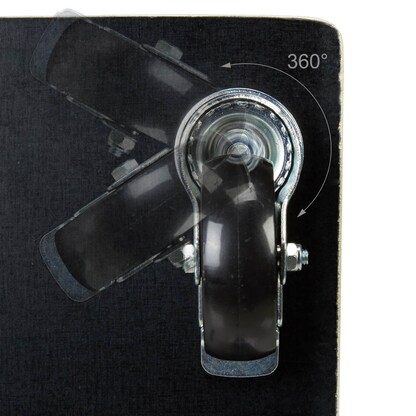 Artikelbild 7 für relaxdays Transportroller schwarz 58,0 x 30,0 x 11,5 cm bis 400,0 kg, Artikelnummer 451292