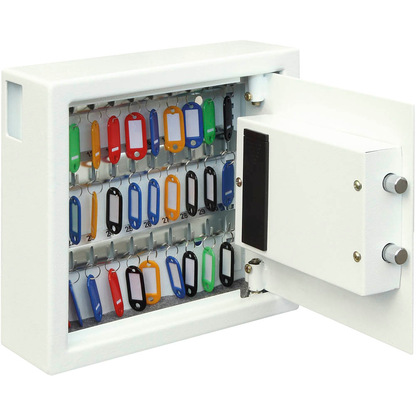 Artikelbild 4 für phoenix KS0031E MKll Schlüsseltresor weiß mit 30 Haken, Elektronikschloss, 30,0 x 10,0 x 28,0 cm, 1 St., Artikelnummer 200257