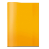 Artikelbild 1 für HERMA Heftumschlag transparent orange Kunststoff DIN A4, Artikelnummer 757274