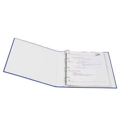 Artikelbild 4 für VELOFLEX Basic Ringbuch 4-Ringe blau 4,0 cm DIN A4, 1 St., Artikelnummer 408619
