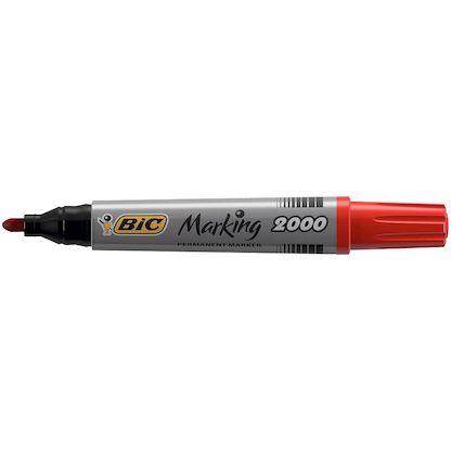 Artikelbild 3 für BIC MARKING® 2000 ECOlutions® Permanentmarker rot 1,7 mm, 1 St., Artikelnummer 354055