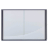 Artikelbild 1 für nobo Schaukasten silber 27x DIN A4 207,2 x 5,4 x 100,0 cm, 1 St., Artikelnummer 699607