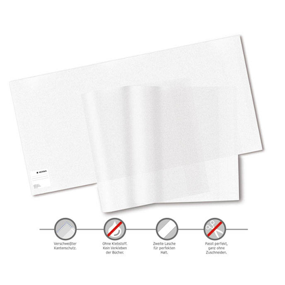 Artikelbild 6 für 20 HERMA Buchumschläge BASIC transparent 54,0 x 29,5 cm, Artikelnummer 857969