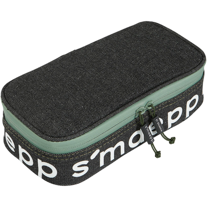 Artikelbild für BRUNNEN Schlampermäppchen s'maepp urban classic schwarz/grün, 22,0 x 11,0 cm, Artikelnummer 499323