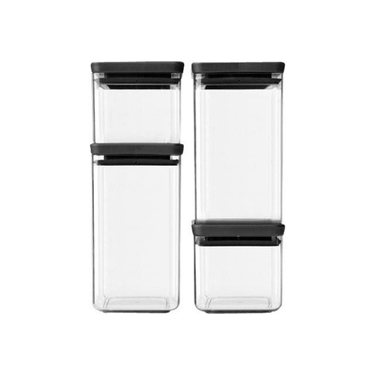 Artikelbild für brabantia Vorratsdosen-Set transparent 2x 0,7/2x 1,6 l, 1 Set, Artikelnummer 631982