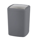 Artikelbild 1 für WENKO Barcelona Mülleimer 8,5 l anthrazit, 1 St., Artikelnummer 806111