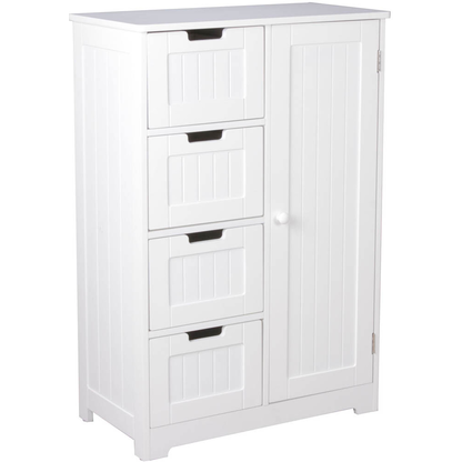 Artikelbild für WOHNLING Badschrank WL5.184 weiß 56,0 x 30,0 x 83,0 cm, Artikelnummer 906807