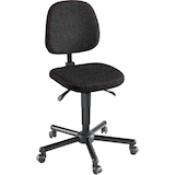 Artikelbild 1 für meychair XXL Arbeitsdrehstuhl W19-25-TR-ST schwarz, Artikelnummer 180699
