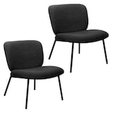 Artikelbild 1 für meet powered by PAPERFLOW Sessel TWIST anthrazit schwarz Stoff 60,0 x 53,0 x 82,0 cm, 1 St., Artikelnummer 590426