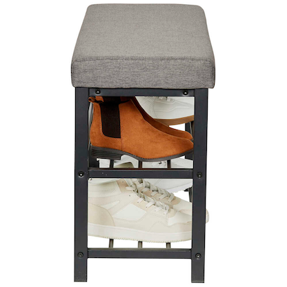 Artikelbild 8 für LOVE !T STORE !T Schuhregal LOFT schwarz, grau 80,0 x 31,5 x 50,0 cm, 1 St., Artikelnummer 740839