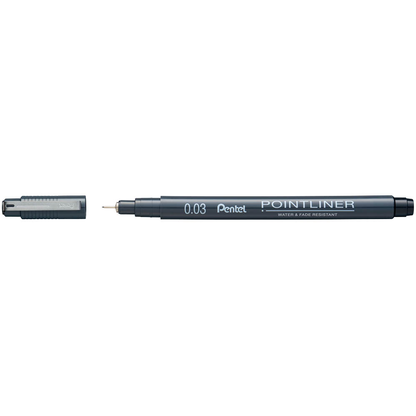 Artikelbild für Pentel Pointliner Fineliner schwarz 0,03 mm, 1 St., Artikelnummer 861981