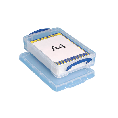 Artikelbild 3 für Really Useful Box Aufbewahrungsbox 4,0 l transparent 39,5 x 25,5 x 8,8 cm, 1 St., Artikelnummer 253831