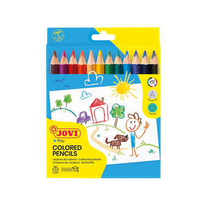 Artikelbild 4 für JOVI Buntstifte farbsortiert, 12 St., Artikelnummer 321717