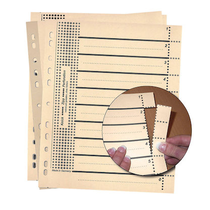 Artikelbild für Wekre Trennblätter DIN A4 1-0 chamois, 230 g/m², 100 Blatt, Artikelnummer 630612